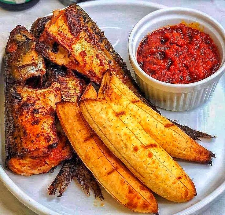 Nigerian Grilled Pepper Fish