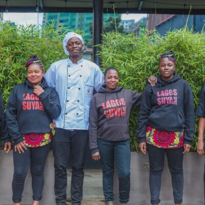 lagos suya spot Nairobi Staff